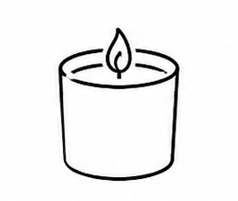 Velas de Massagem