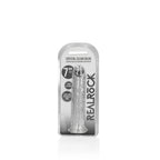 Dildo Straight Realistic Crystal Clear 7 /18 Cm Transparente Realrock