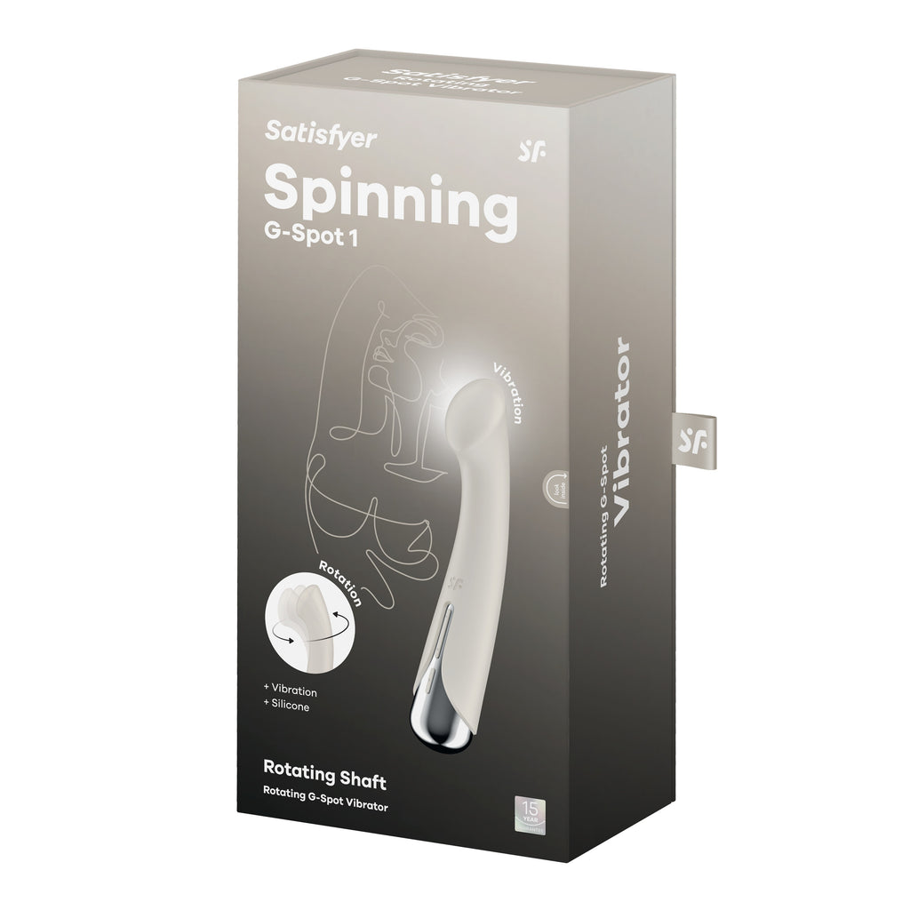 Vibrador Spinning G-Spot 1 Bege Satisfyer