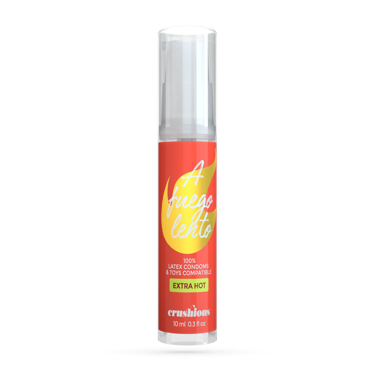Gel Lubrificante A Fuego Lento De Efeito Calor Crushious 10Ml