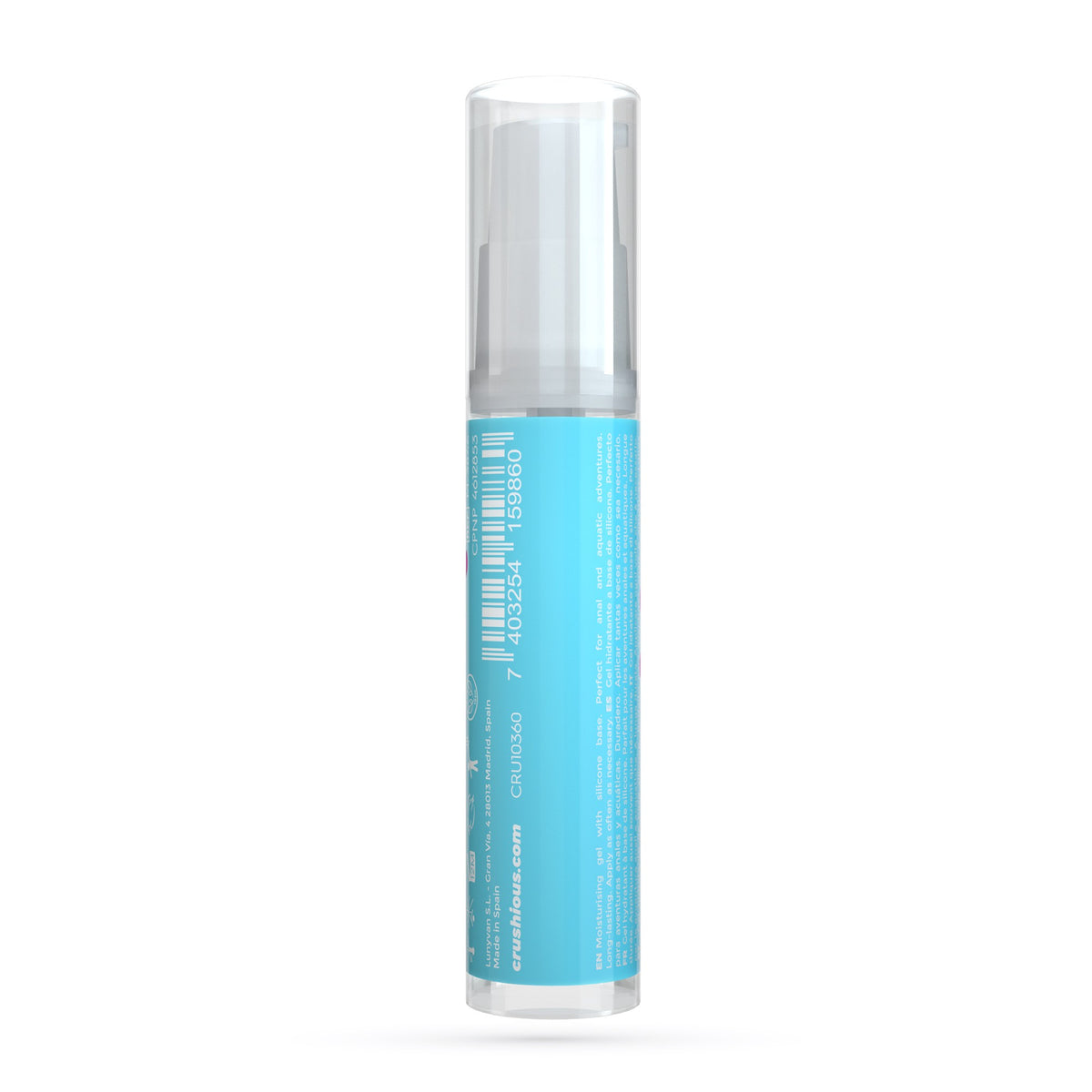 Gel Lubrificante Splash De Silicone Crushious 10Ml