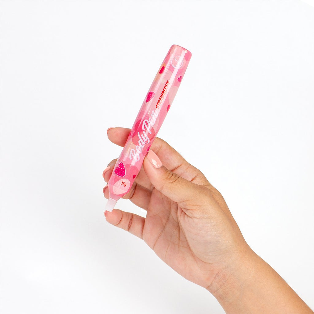 Caneta De Pintura Corporal Morango Secret Play