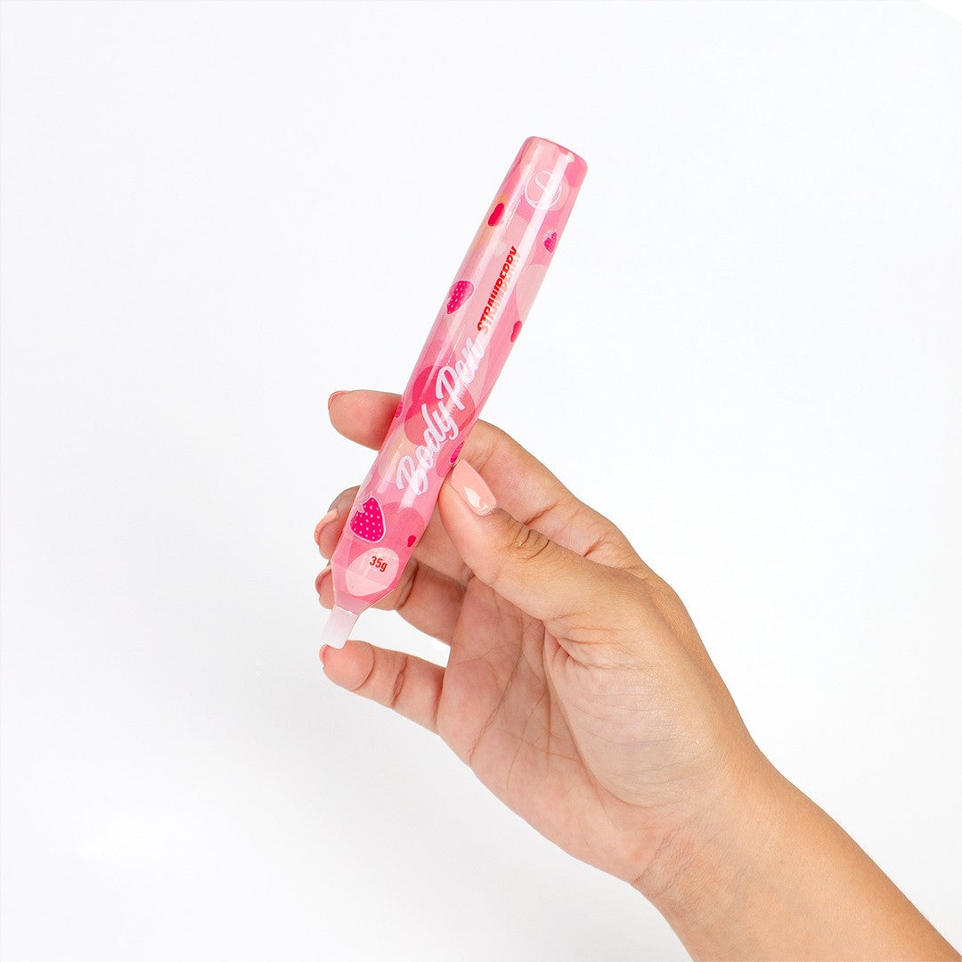 Caneta De Pintura Corporal Morango Secret Play