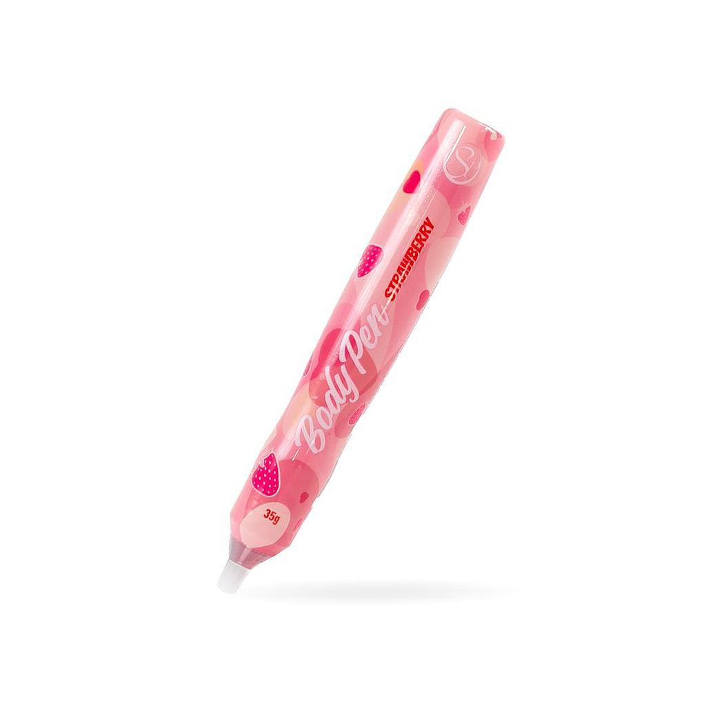 Caneta De Pintura Corporal Morango Secret Play