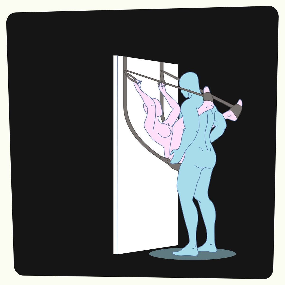 Baloiço De Porta Deluxe Sex Door Swing Awo