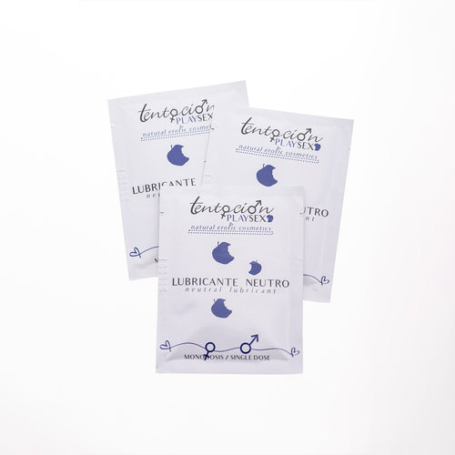 20 Monodoses De Lubrificante Neutro 5Ml Tentación Play Sex