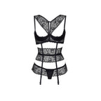 Conjunto De 3 Peças Lillie Preto Beauty Night Fashion