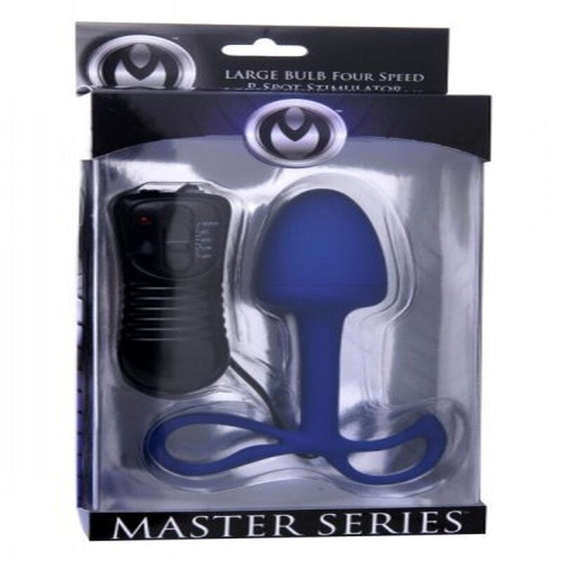Plug Anal Com Vibração E Comando Astral Quattro 4 Speed Master Series