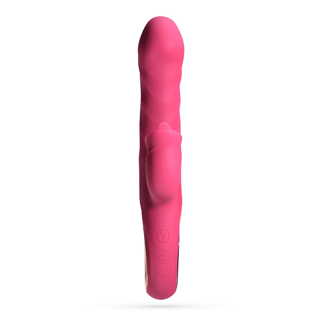 Vibrador Rabbit Com Torção Mirenca Crushious