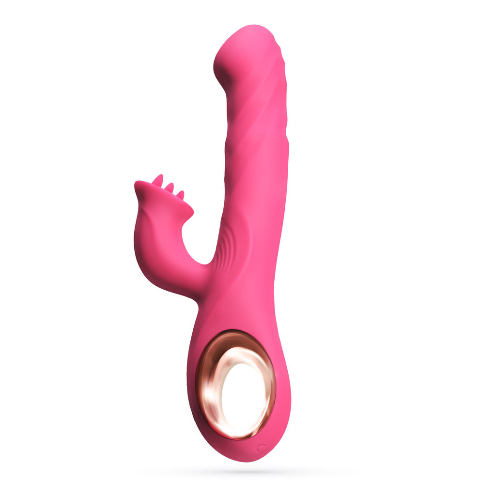 Vibrador Rabbit Com Torção Mirenca Crushious