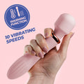 Varinha Massajadora Dual Jinx Vinho Rosé Crushious