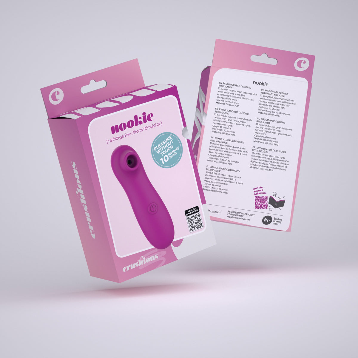 Nookie Estimulador Clitoriano Recarregável Crushious