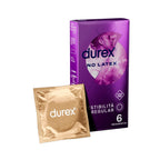 Preservativos Durex No Latex 6 Unidades