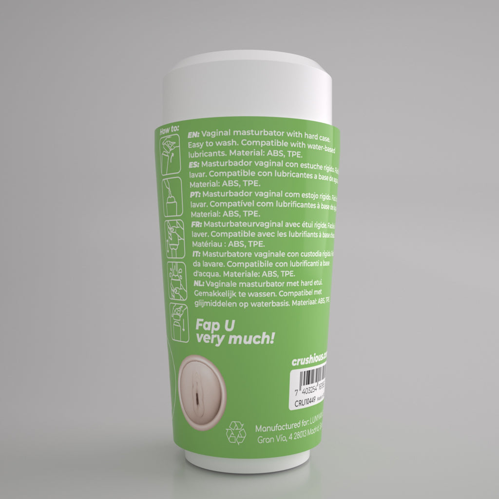 Fappucino Creamy Puss Masturbador Vaginal Portátil Crushious
