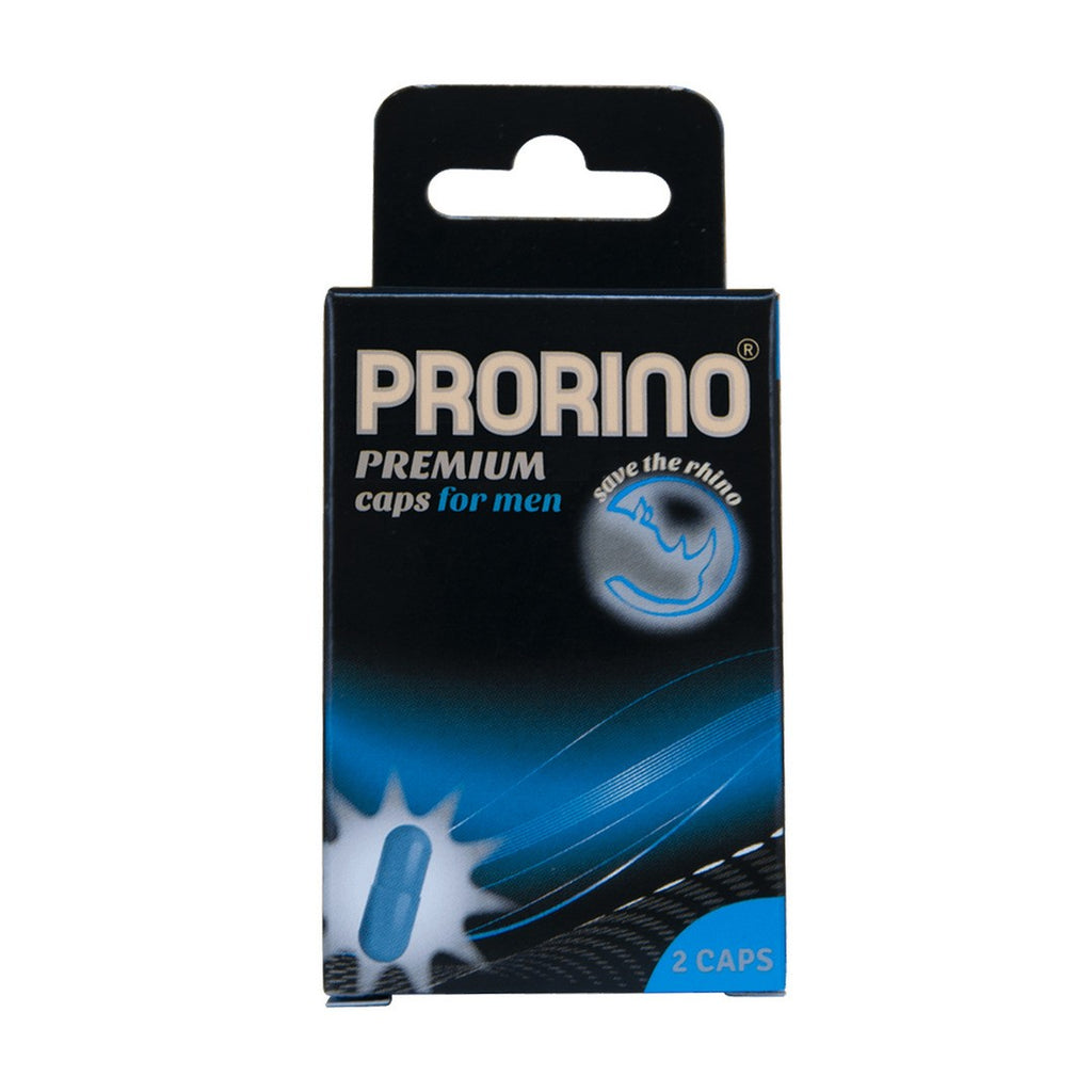 Cápsulas Estimulantes Prorino Potency Caps Para Homem 2 Cápsulas