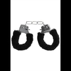 Algemas Com Peluche Pleasure Furry Handcuffs Pretas