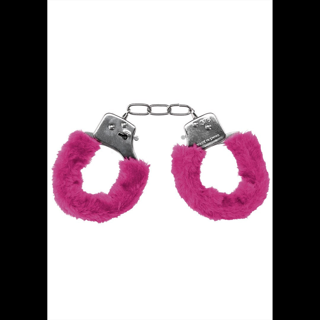 Algemas Com Peluche Pleasure Furry Handcuffs Rosa