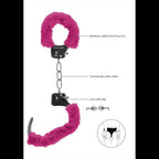 Algemas Com Peluche Pleasure Furry Handcuffs Rosa