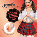 Paola A Professora Boneca Insuflável Com Masturbador Crushious