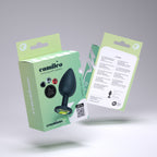 Camileo Plug Anal Médio Com 4 Joias Intercambiáveis Crushious