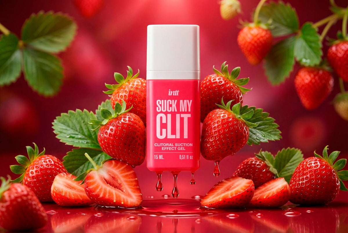 Gel Estimulante Suck My Clit Morango Silvestre 15Ml Intt