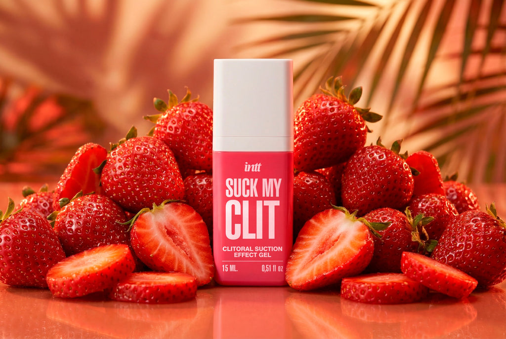 Gel Estimulante Suck My Clit Morango Silvestre 15Ml Intt