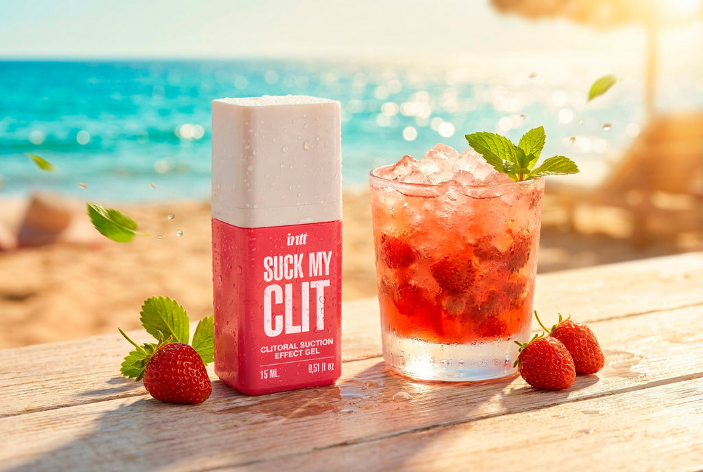 Gel Estimulante Suck My Clit Morango Silvestre 15Ml Intt