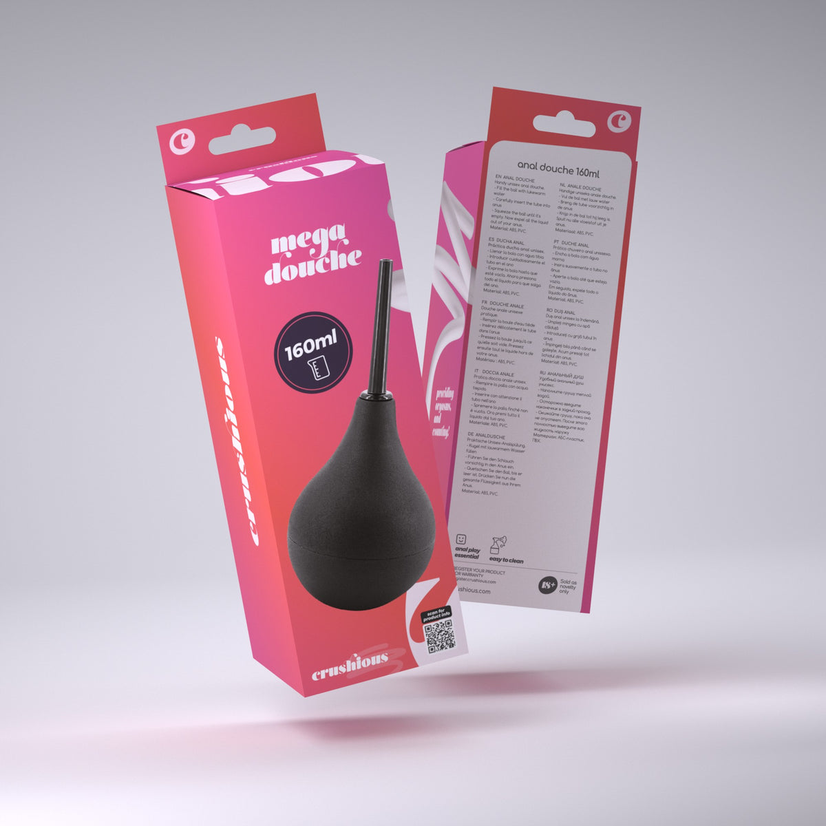 Duche Anal Mega Douche 160 Ml Crushious