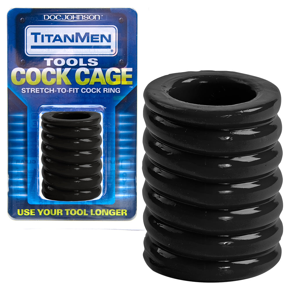 Anel Para O Pénis Cock Cage Titanmen