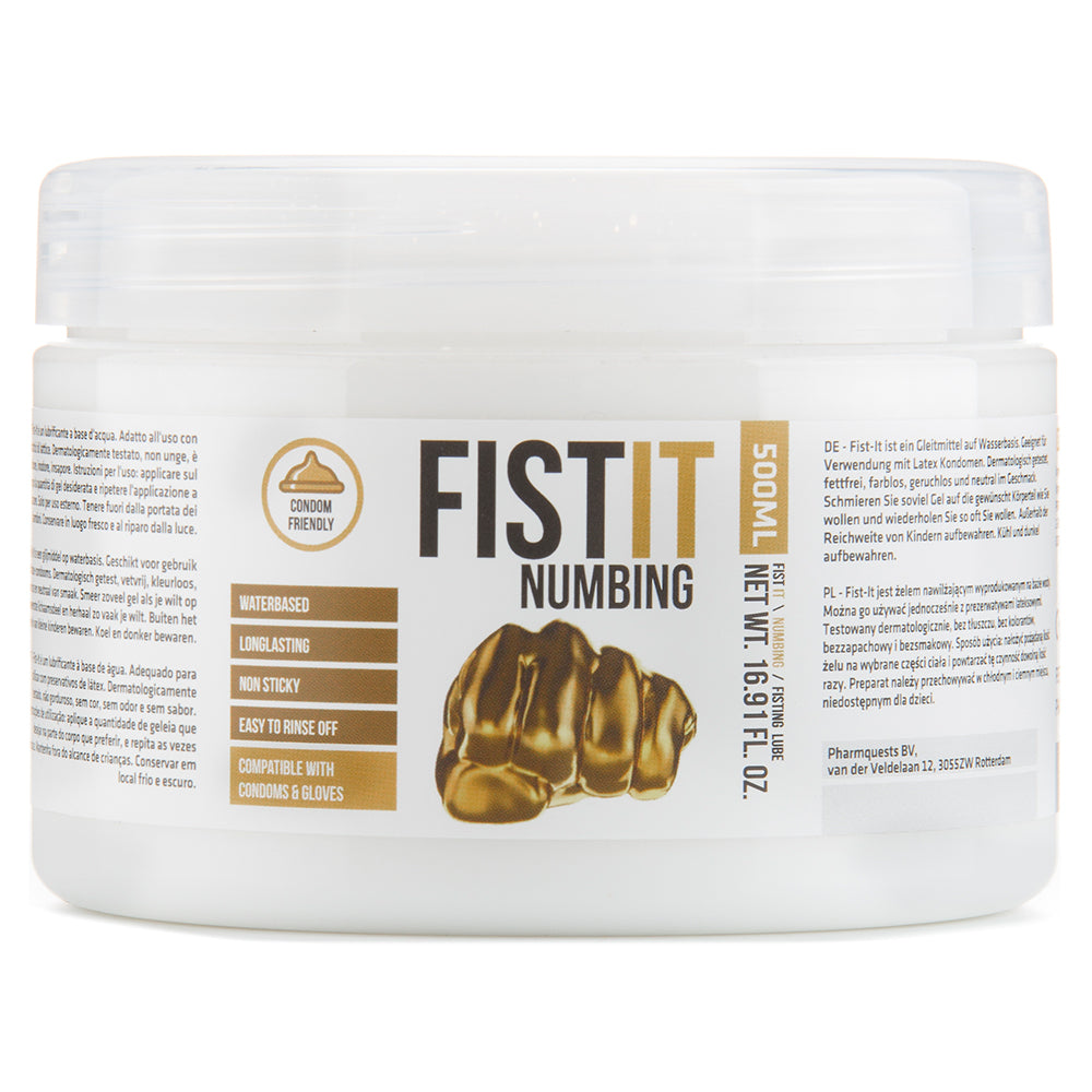 Lubrificante Para Fisting Fist It Numbing 500Ml