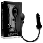 Dildo Insuflável Dong De Silicone Ouch! Preto