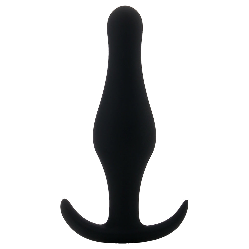 Plug Anal Butt Plug Com Pega Preto Pequeno