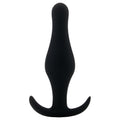 Plug Anal Butt Plug Com Pega Preto Médio