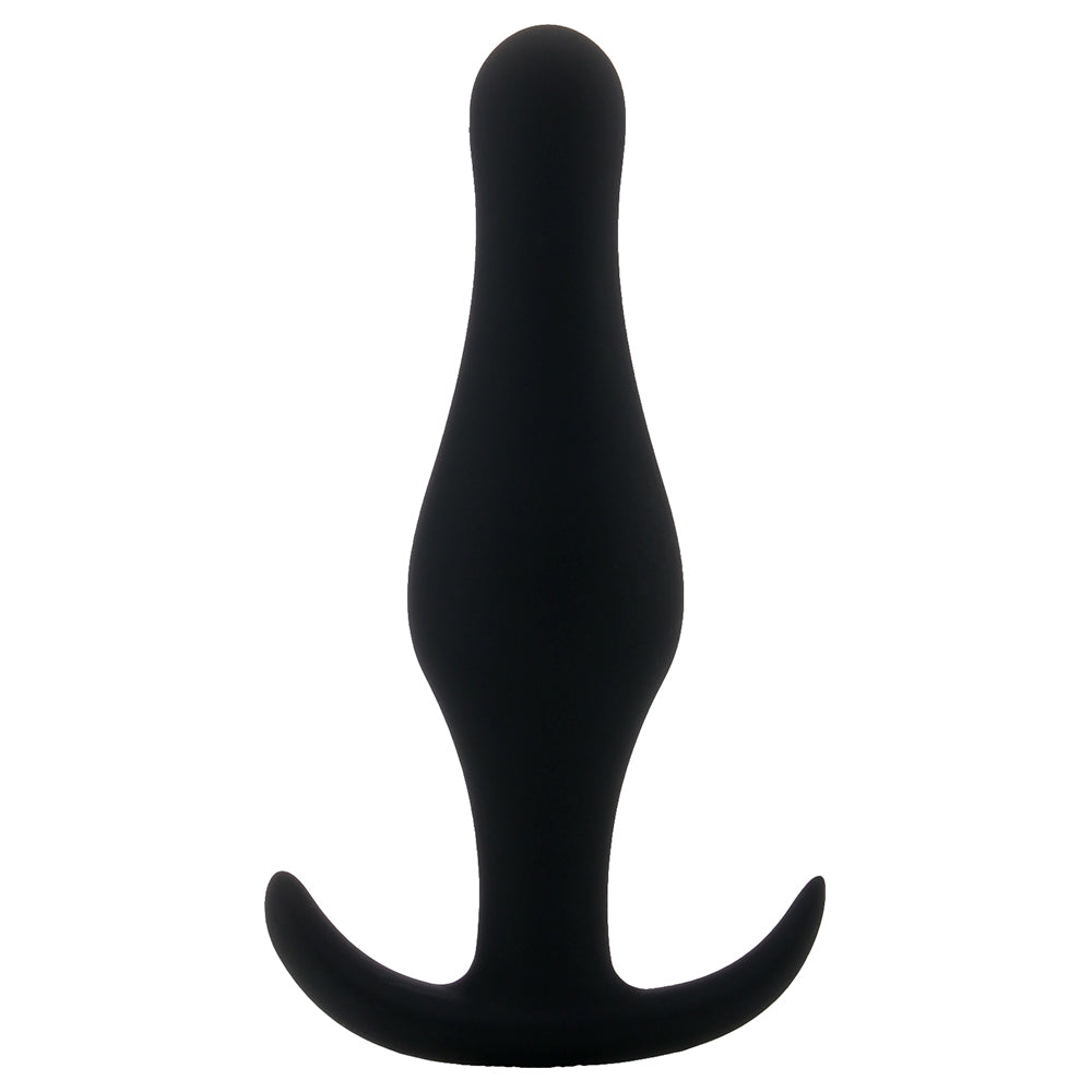 Plug Anal Butt Plug Com Pega Preto Médio