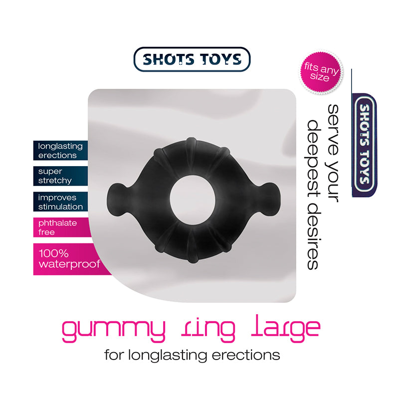 Anel Para O Pénis Gummy Ring Grande