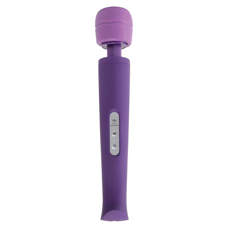Massajador Com Carregador Usb Candy Pie Magic Wand Roxo