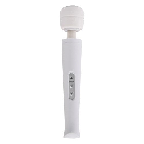 Massajador Com Carregador Usb Candy Pie Magic Wand Branco