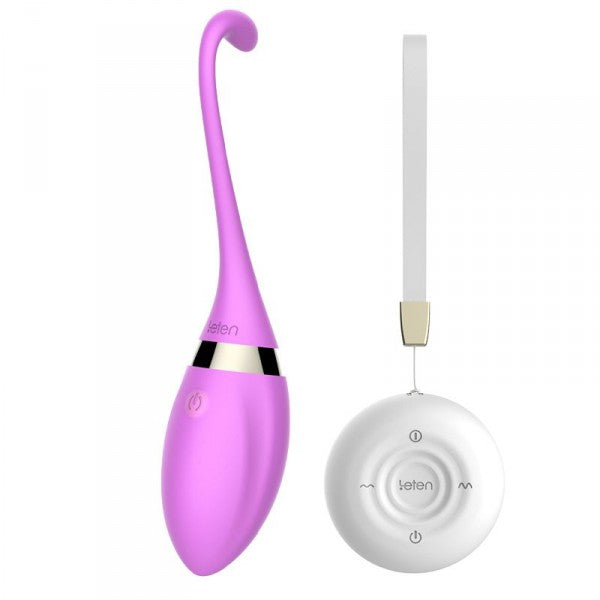 Ovo Vibratório Recarregável Cora Leten Lilás