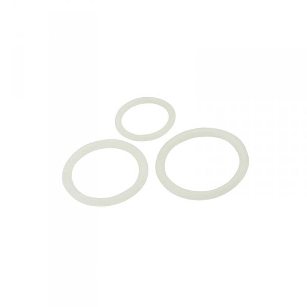 Conjunto De 3 Anéis Para O Pénis Silicone Cock Rings Timeless Transparente
