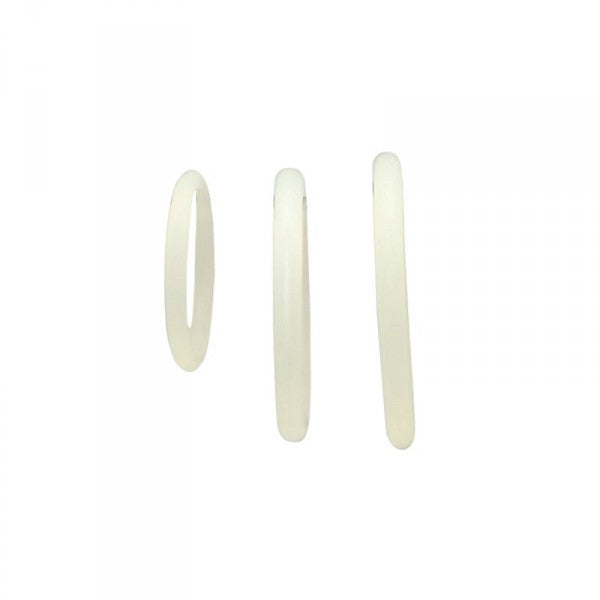 Conjunto De 3 Anéis Para O Pénis Silicone Cock Rings Timeless Transparente