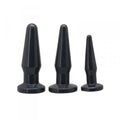 Conjunto De 3 Plugs Anais Timeless Anal Plugs Pretos