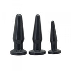 Conjunto De 3 Plugs Anais Timeless Anal Plugs Pretos