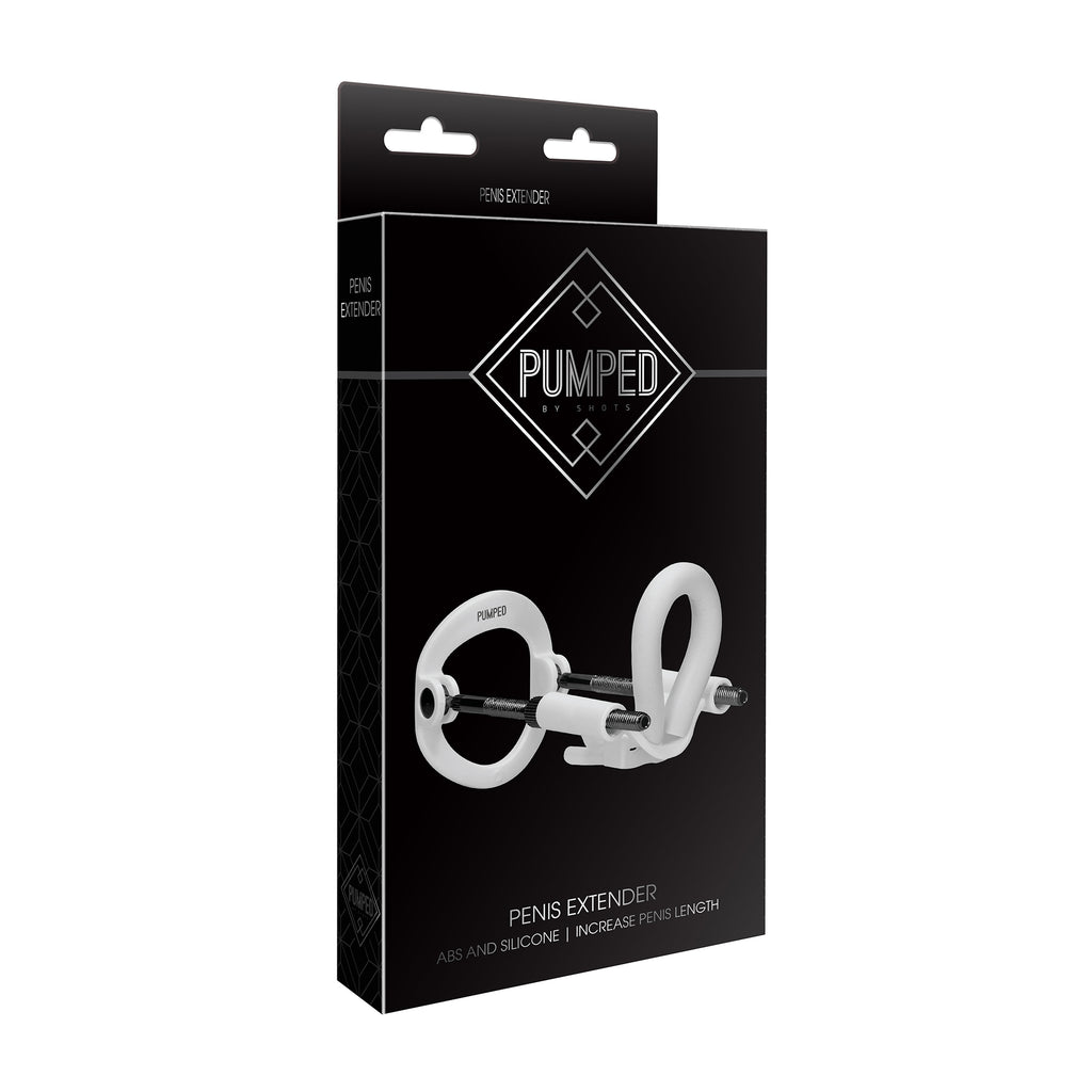 Extensor De Pénis Por Tração Penis Extender Pumped Branco
