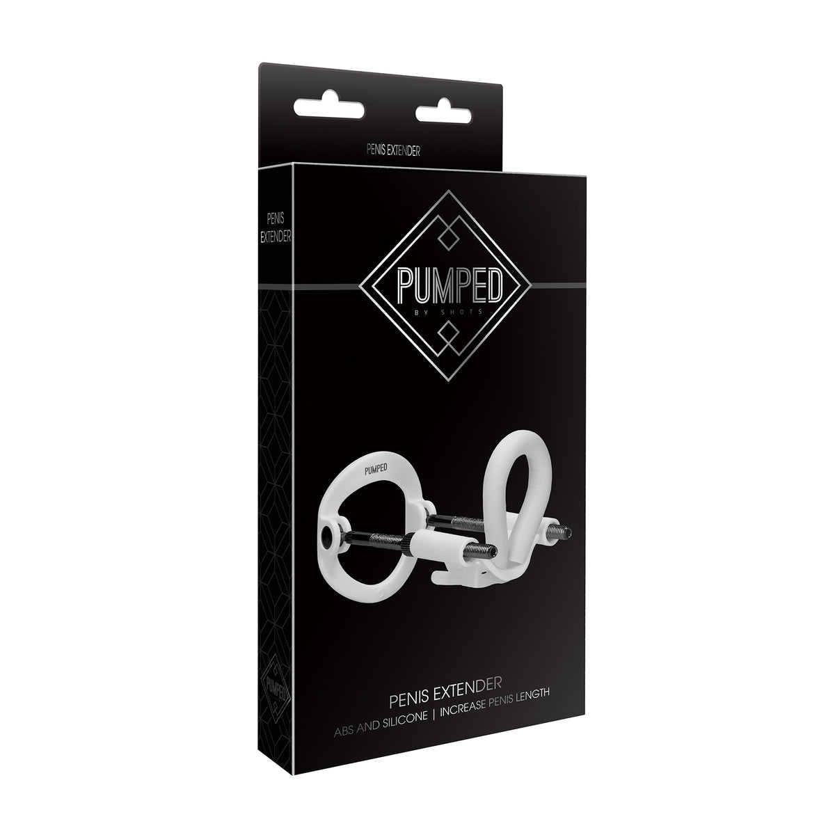 Extensor De Pénis Por Tração Penis Extender Pumped Branco