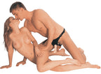Strap-On Com 3 Dildos Brancos