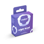Set De Anéis Penianos Triple Bead Transparentes Crushious
