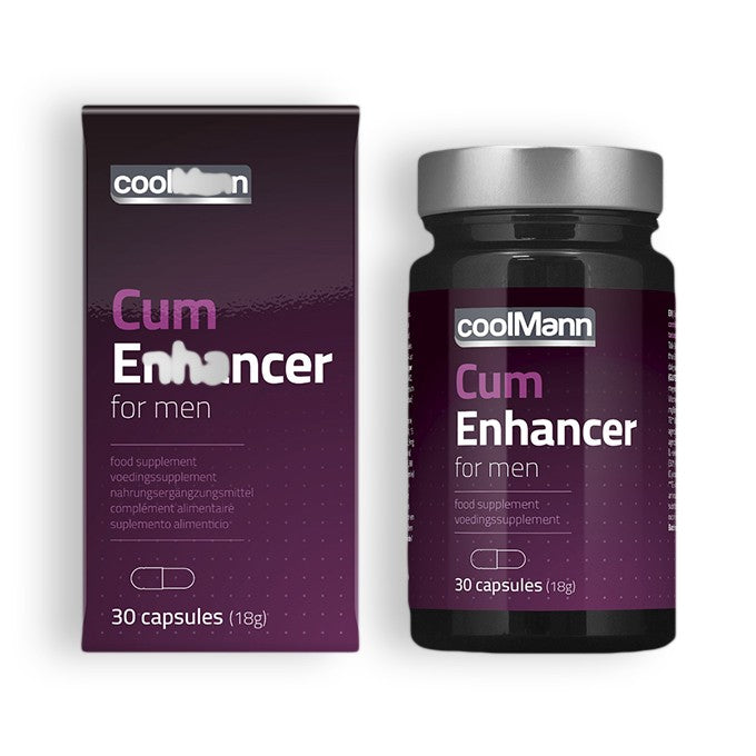 Volumizador De Esperma Coolmann Cum Enhancer 30 Cápsulas