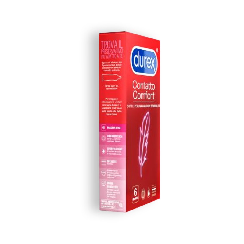 Preservativos Durex Contatto Comfort 6 Unidades