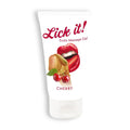 Lubrificante Beijável Lick-It Cereja 50Ml