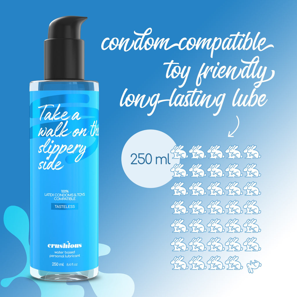 Lubrificante À Base De Água 250 Ml Crushious